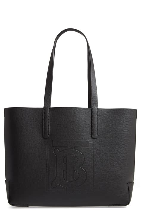 burberry medium embossed leather tote